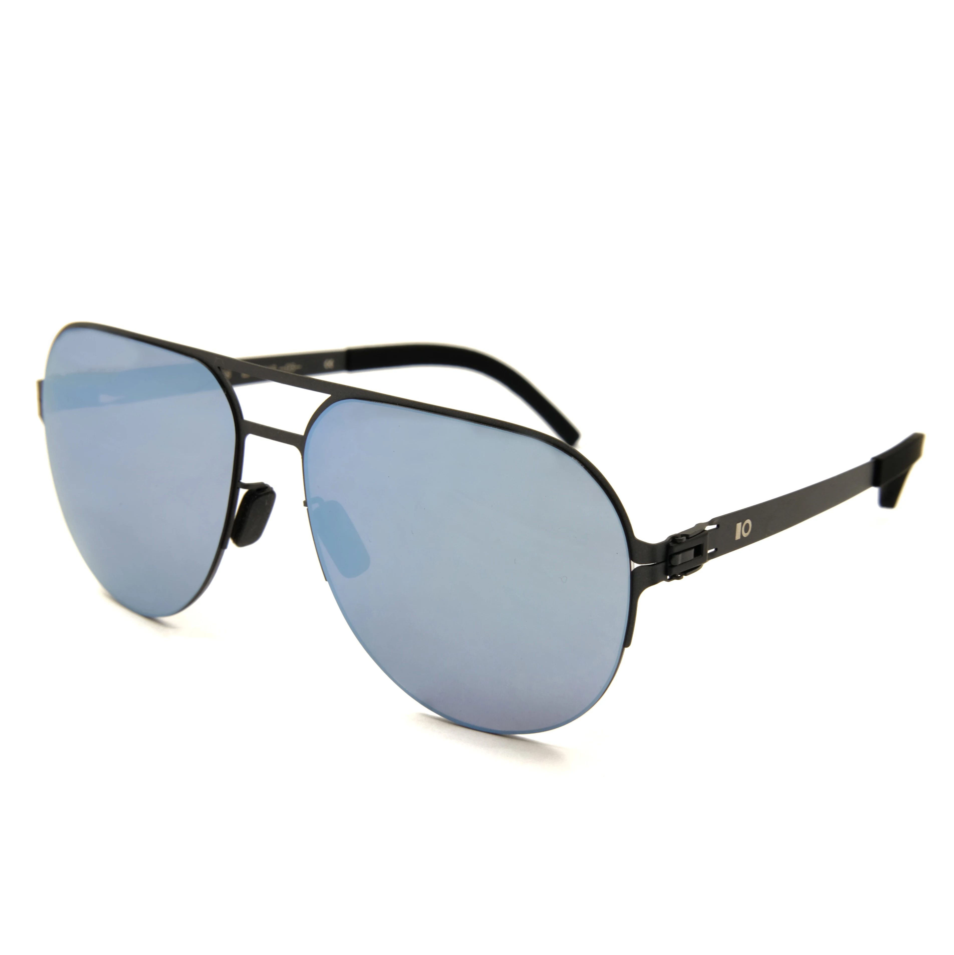 

Oversize Square sunglasses PC Frame gold silk edge literary sun glasses Finewell Custom Logo
