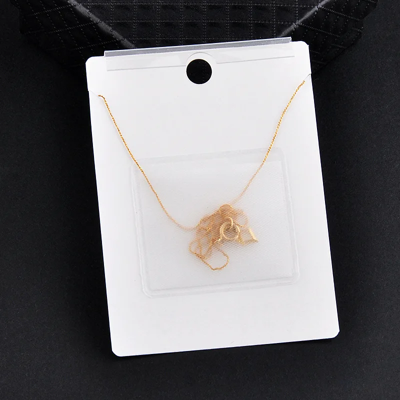 

printed fashion logo printing necklace earring packaging cards jewelry holder card