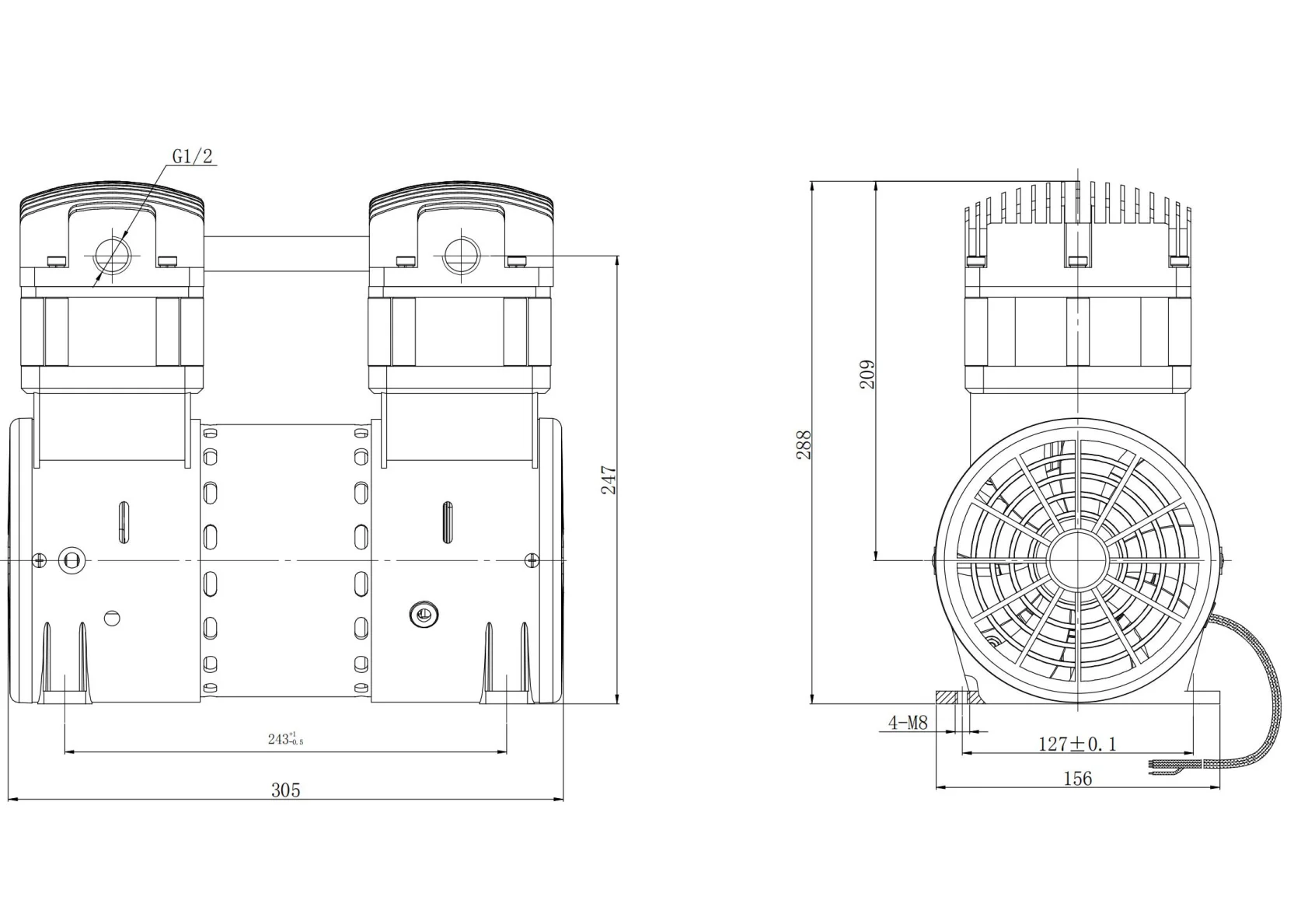 Hc1100a Portable Tankless Air Compressor Buy Portable Air Compressor