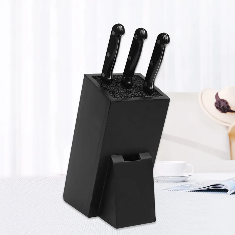 

Free Style Nature wood kitchen knife block holder for holding knives