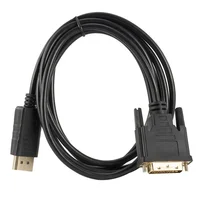 

1.8M Professional DP to DVI Converter Cable DisplayPort Male to DVI-D 24+1Pin Male Display Adapter Cable for Monitor