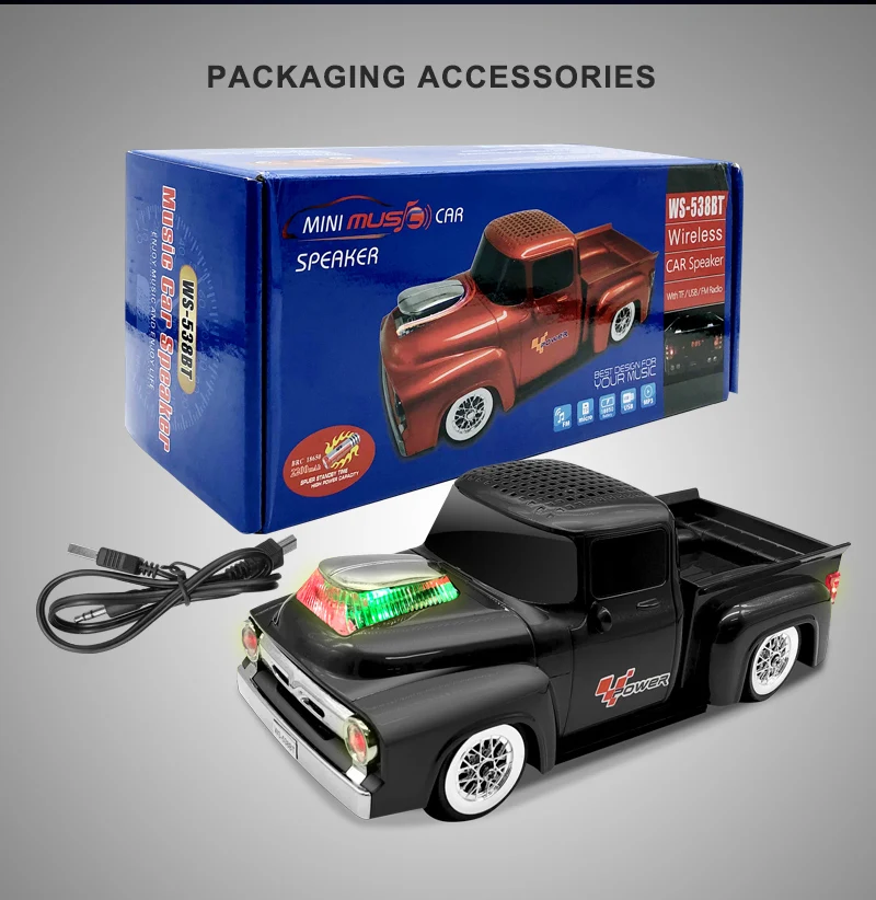 Wholesale Car Model Speakers Ws538bt Bluetooth Wireless Car Truck