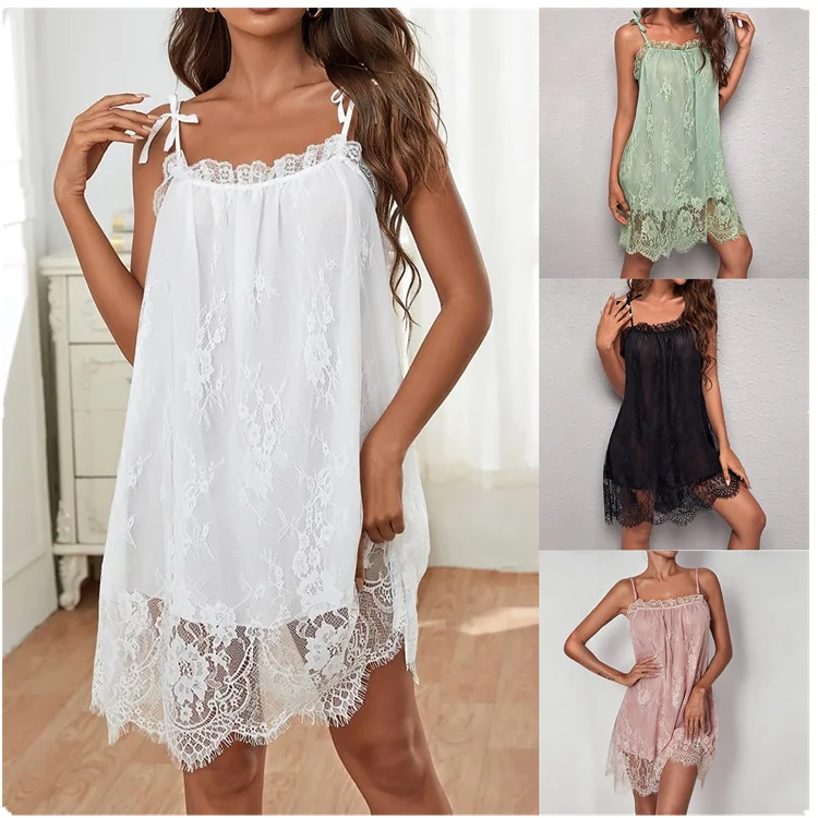 

sfy8165 Best selling Women Hot One-piece Nightwear Dress Lace Underwear Sleepwear Sexy lingerie