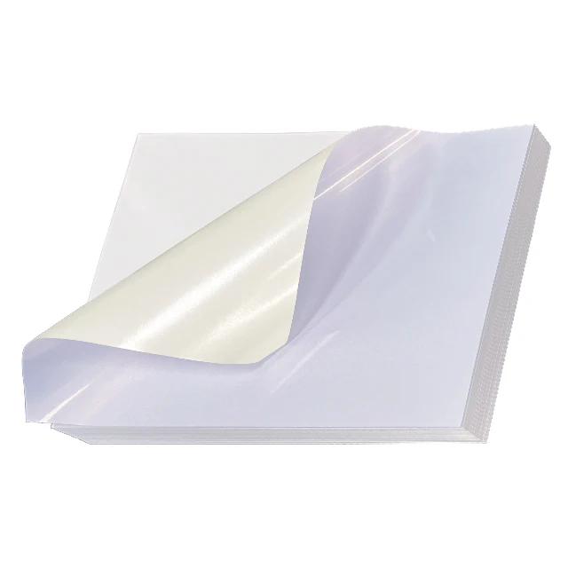 

8.5"x11" printable waterproof self-adhesive glossy/matte decal paper sheet for inkjet/laser printer a4 vinyl sticker paper