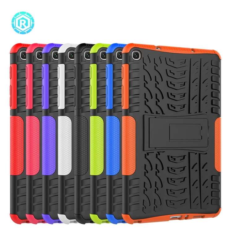 

Wholesale price protective tpu pc kickstand tablet case for Samsung Tab A 8.0 2019 T290 T295, Black, blue, green, orange, pink, purple, red, white