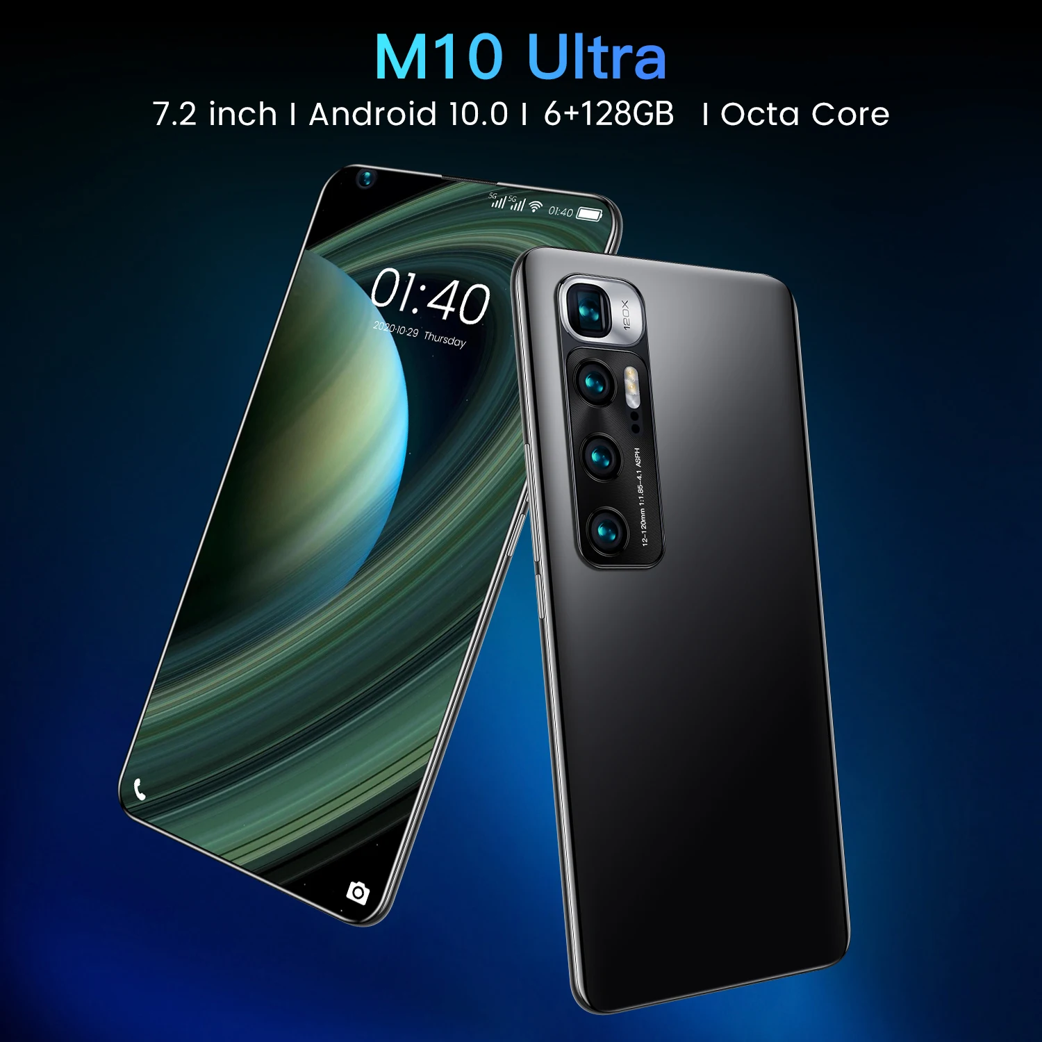 Бесплатный смартфон M10 Ultra, сотовый телефон 7,2 дюймов, Android, 6 ГБ +  128 Гб, глобальная версия с разблокированным лицом, 4G HD экран, мобильный  телефон| Alibaba.com