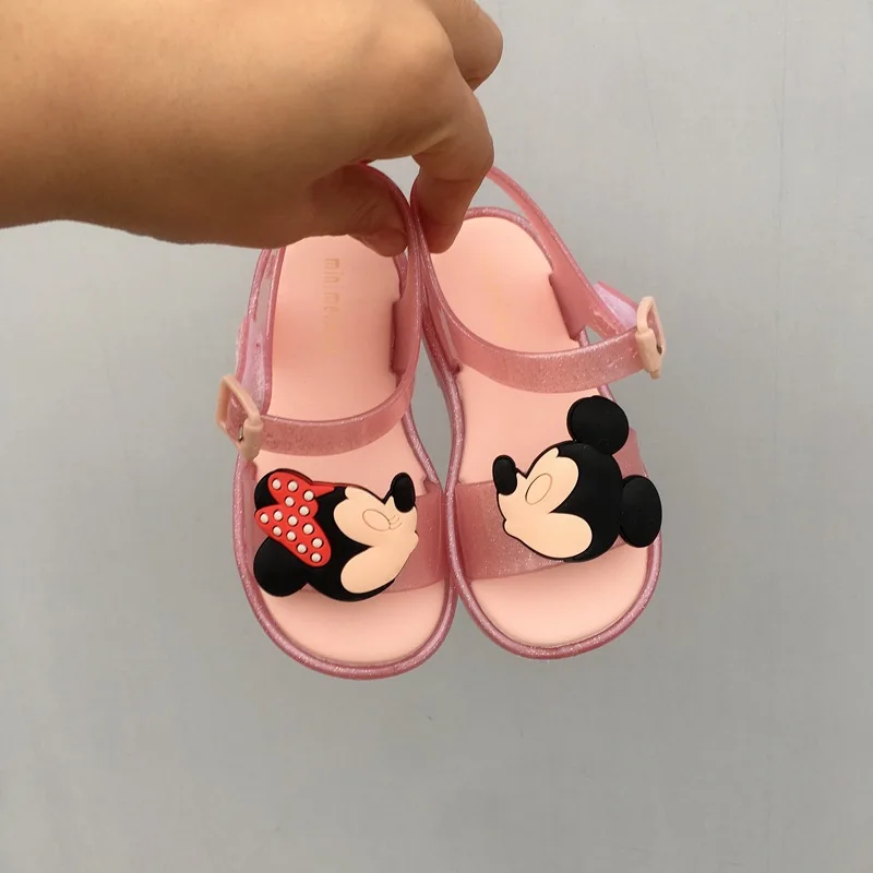 

2021 New Arrival Children's Mini Sandals Fashion Girls Cartoon Jelly Shoes Baby Pvc Sandals