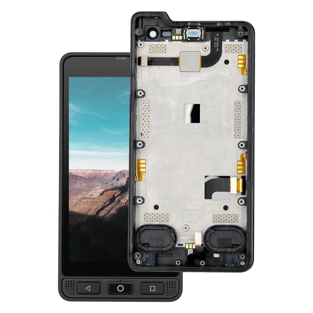 

Mobile Phone Lcds Display with Frame For SonimXP8 Touch Screen Digitizer Assembly For Sonim XP8 XP8800 LCD, Black