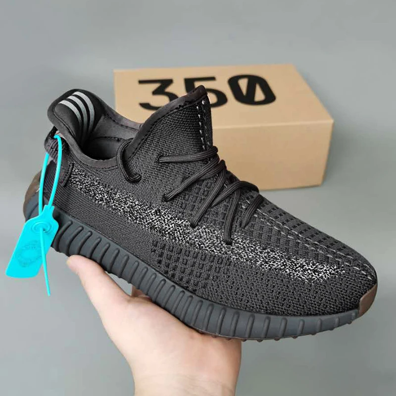 

Original Running Women Shoes YEEZY 350 Sport reflective Sneakers Gift Shoes Original Logo Men Casual Tennis Shoes, Blue,black,grey