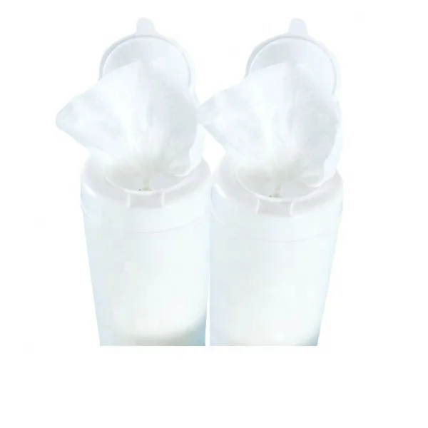 

Disposable Dry Barrel Wet Wi-Pes In Canister, White