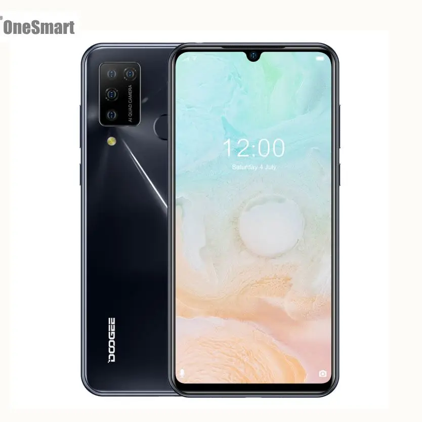 

Unlocked DOOGEE N20 Pro Celulares 6GB+128GB 6.3 inch Waterdrop Notch Screen Android 10.0 Octa Core Mobile Phones