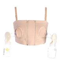 

New design pumping bra adjustable breast pumps holding hands free nursing bra