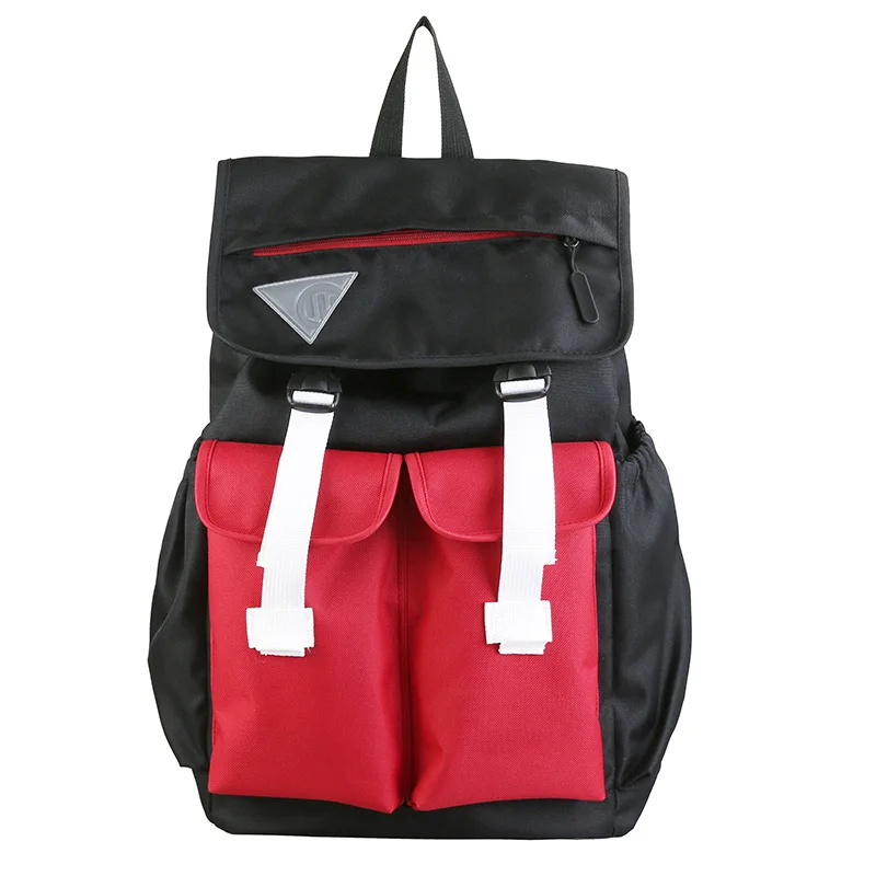 

SB137 Wholesale Oxford boys drawstring backpack black student school book bag girls custom print backpack for teenager