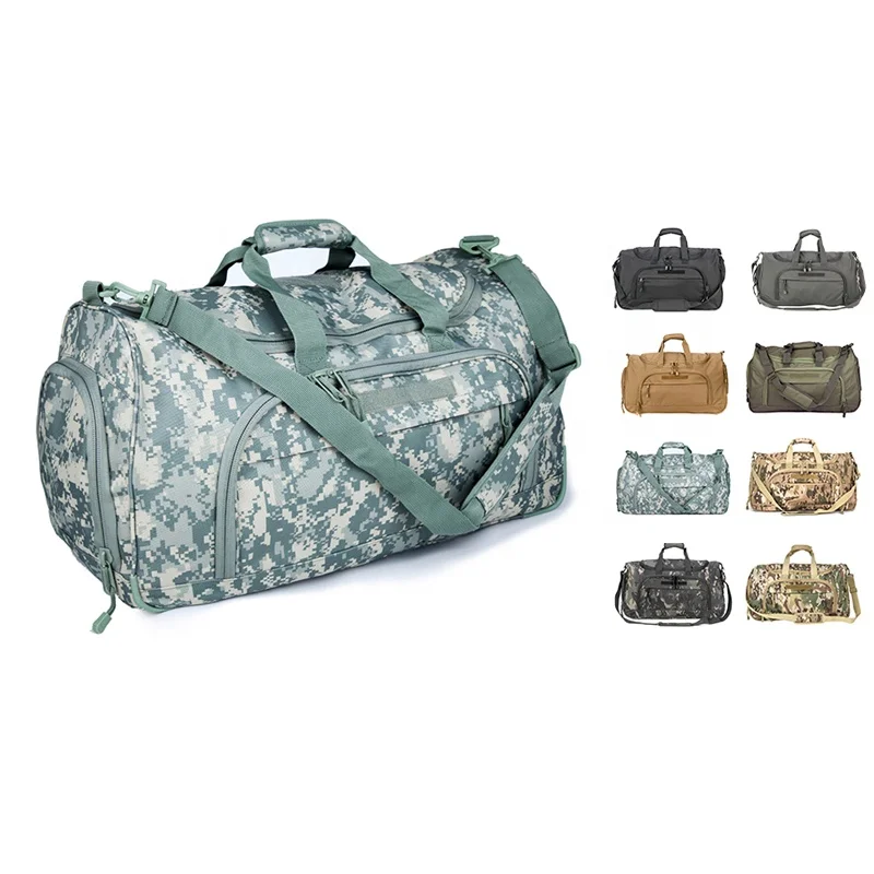 

Ready For Shipping From USA Tactical Gym Bag Men Tactical Duffle Bag Military Travel Work Out Bags, Multicam