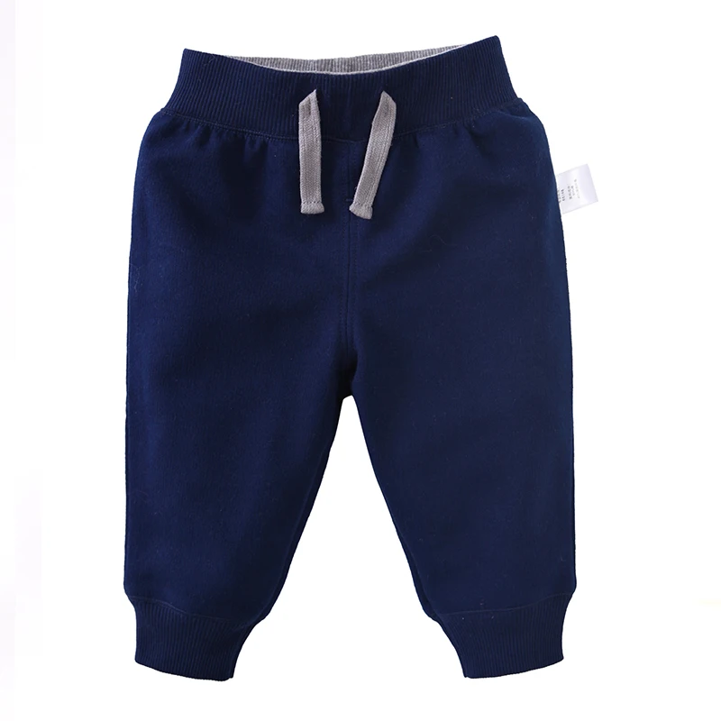 2020 Factory direct hot sale baby boy clothes 60% cotton 40% polyester cute solid baby boy pants layette