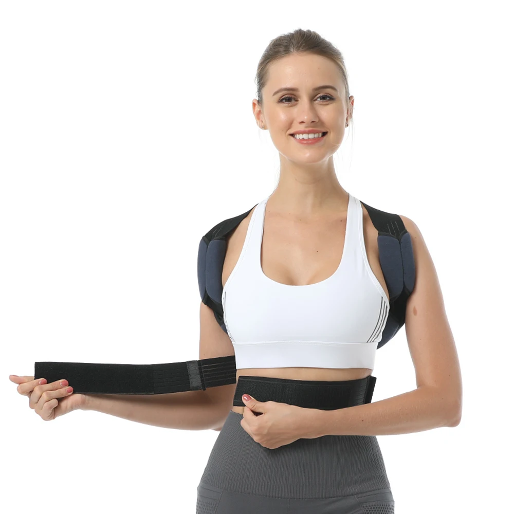 

Professional Back Orthosis Adjustable Vest Corrector Posture For Women, Black