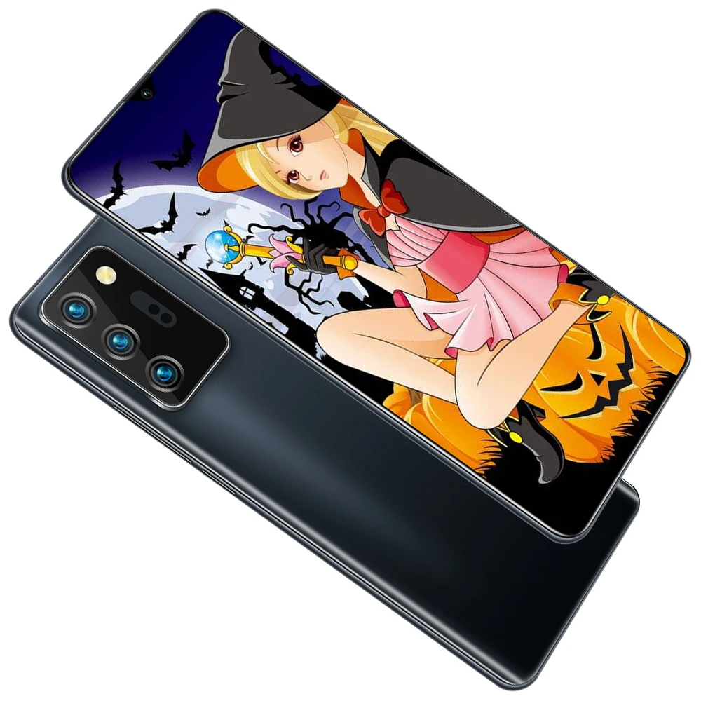 

2021 Hot Selling Android 10.0 Dual SIM card supports TF card Unlock 4G Android Dual Camera 6.6 inch Cell Phone Mobile