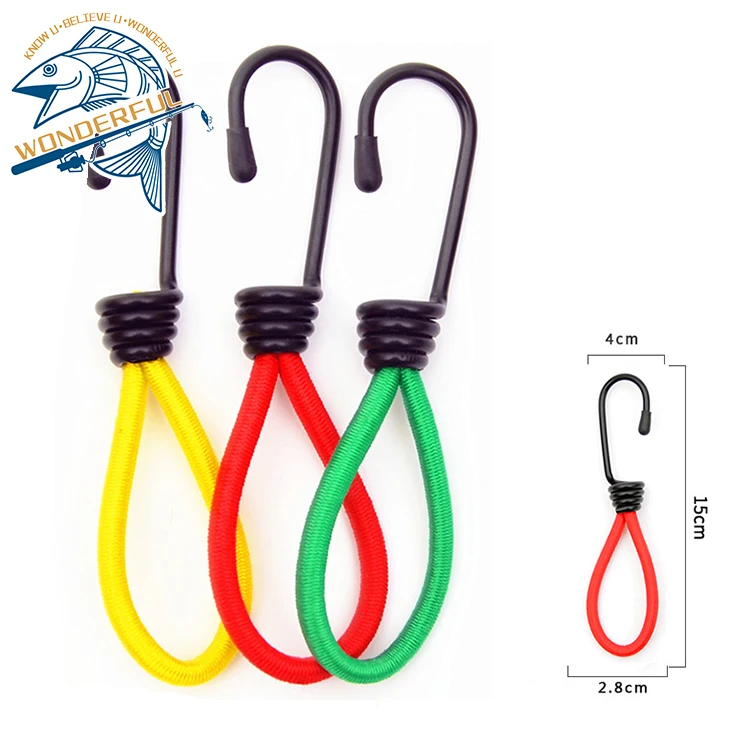

Outdoor Multifunctional Camping Accessories Ground Nail Fixed Binding Tent Rope Elastic Buckle