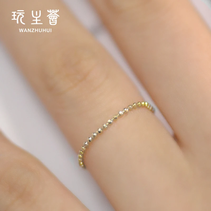 

14k Gold filled simple delicate fine jewelry wedding rings