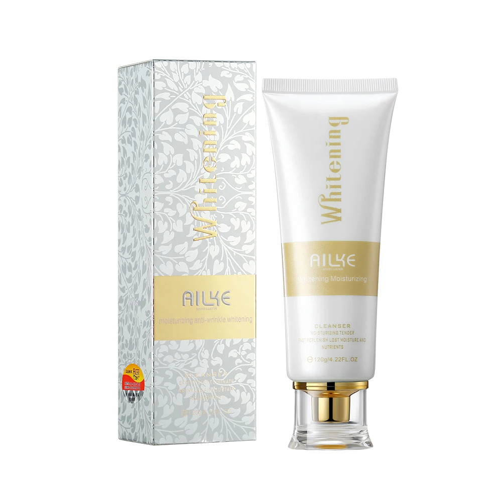 

Cleansing Foam Skin Whitening Face Wash Moisturizing Face Cleanser for Dry Skin, White cream