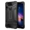 KAPAVER Back Cover Case for Xiaomi Redmi Note 6 Pro Drop Tested Shock Proof Carbon Fiber Armor Black