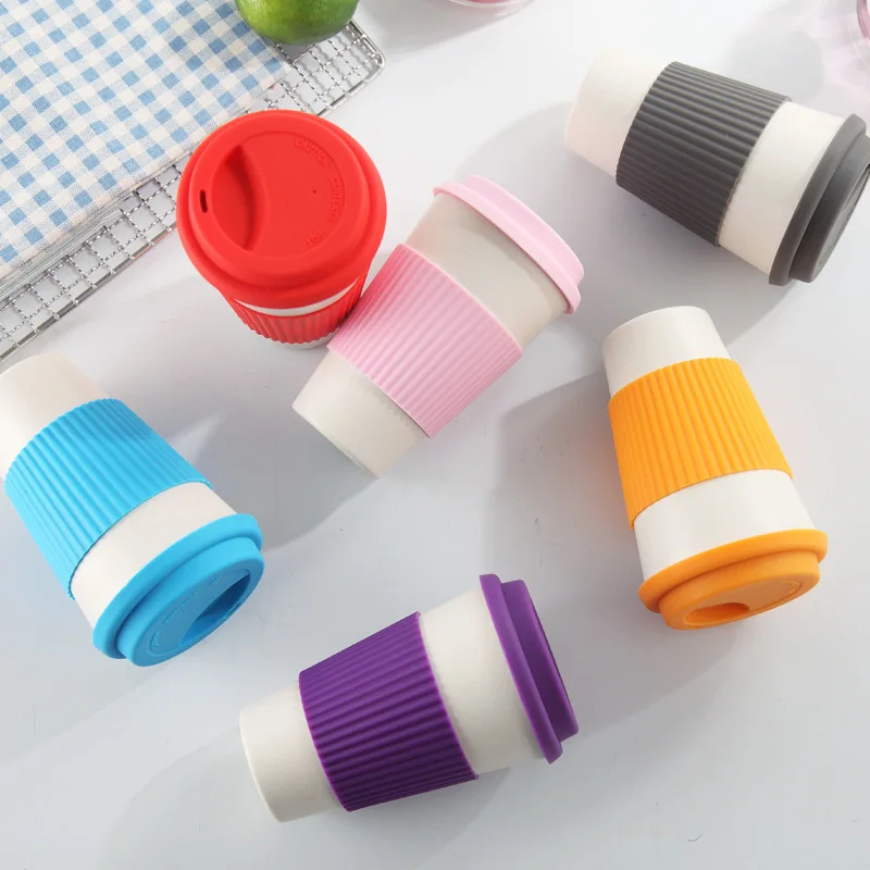 

Mikenda Custom Mug Printing Bamboo Fiber Coffee Cup Mug Custom, Customized color acceptable