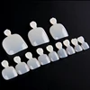 Fake toe nail tips natural /white/clear color ABS korea style Nail tips 500pcs