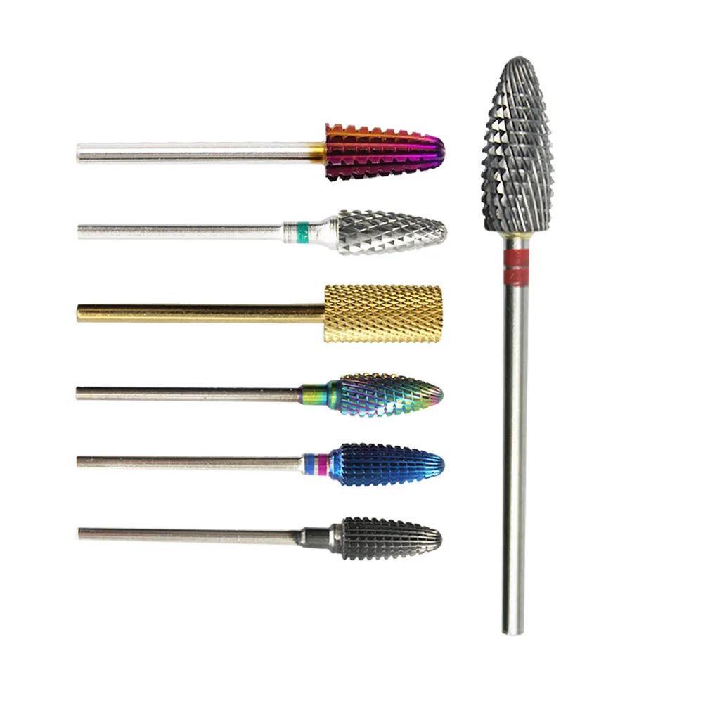 

Carbide Nail Drill Bit Sharp Point Bit For Cuticle Care Other Electrical Equipment