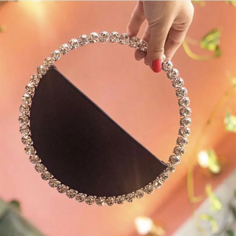 

Fancy Clutch Bag Women Diamond Wallet Chain Shoulder Purses Messenger Ladies Hand Bags, Any color