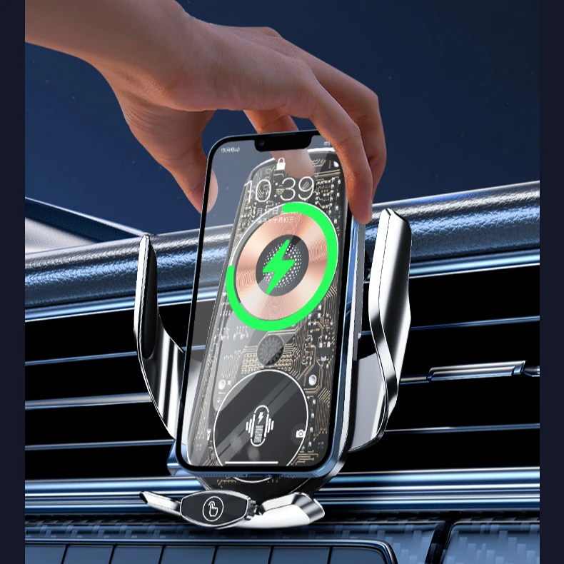 

Universal Wireless Charging Car Phone Holder Magnetic Wireless Charging Car Mobile Phone Holder