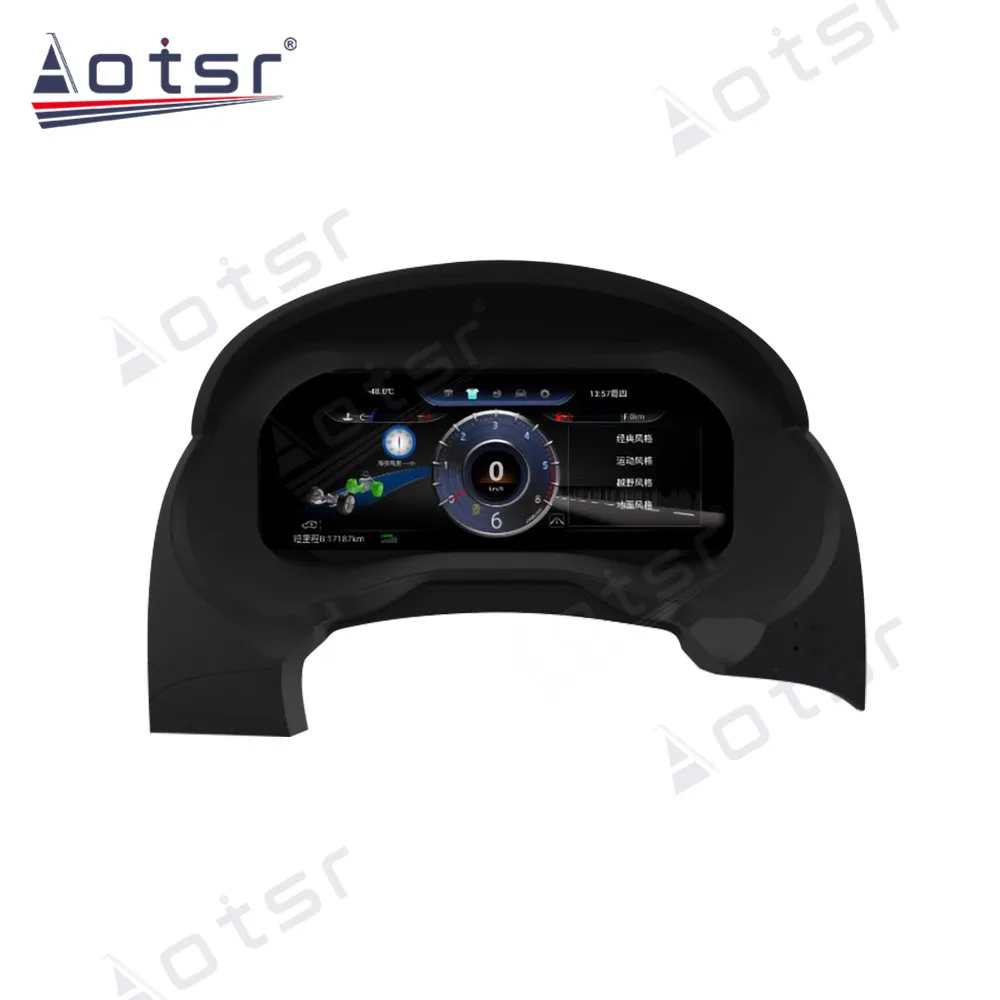 

LCD Android Car Instrument Dashboard Display For Mitsubishi Pajero 2006-2016 Digital Digital Cluster Virtual Cockpit