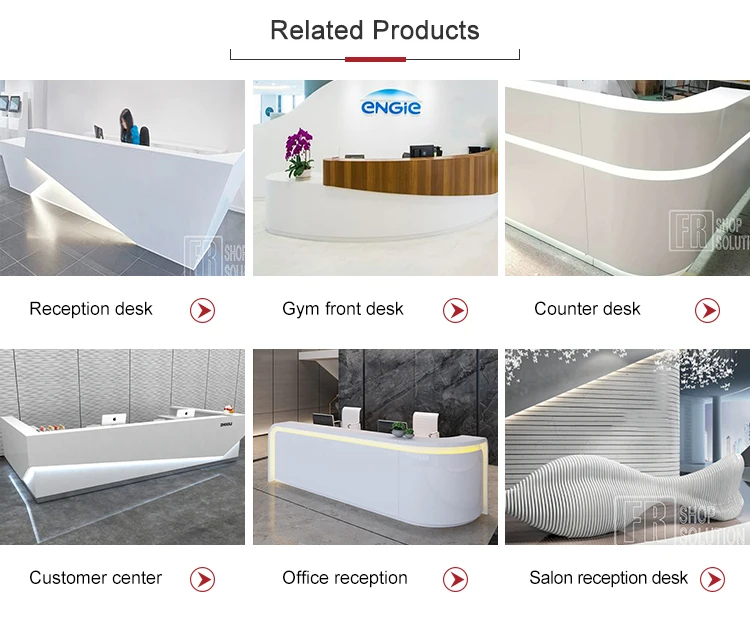 Custom Modern Wood Led Salon Gym Shop Cash Counter Hotel Salon Spa White Reception Desk For Sale Buy Spa Reception Desk Led Reception Desk Modern Reception Desk Product On Alibaba Com