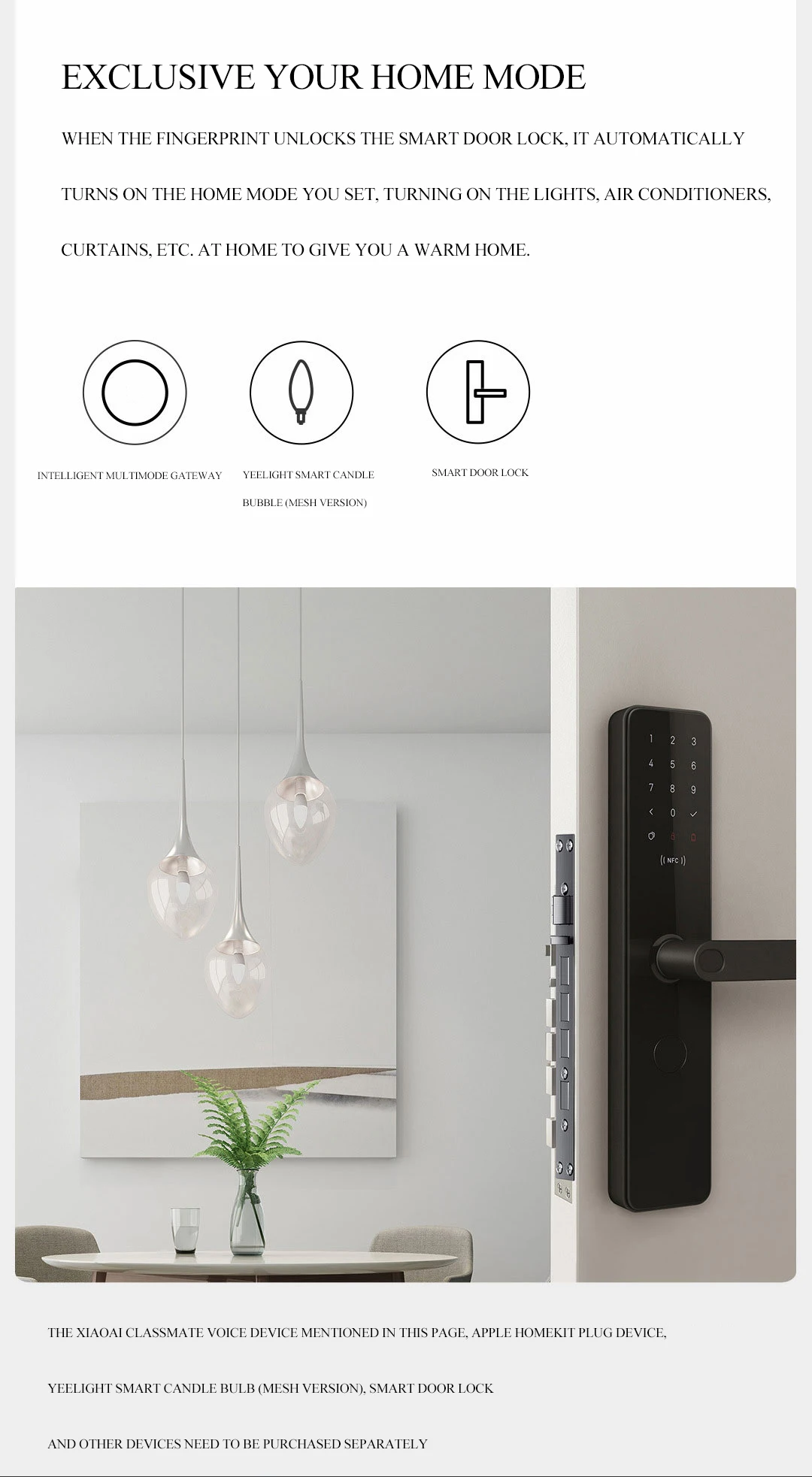 Support WiFi bluetooth Intelligent multi-mode gateway ZigBee 3.0 standard protocol smart hub work with HomeKit - ANKUX.COM