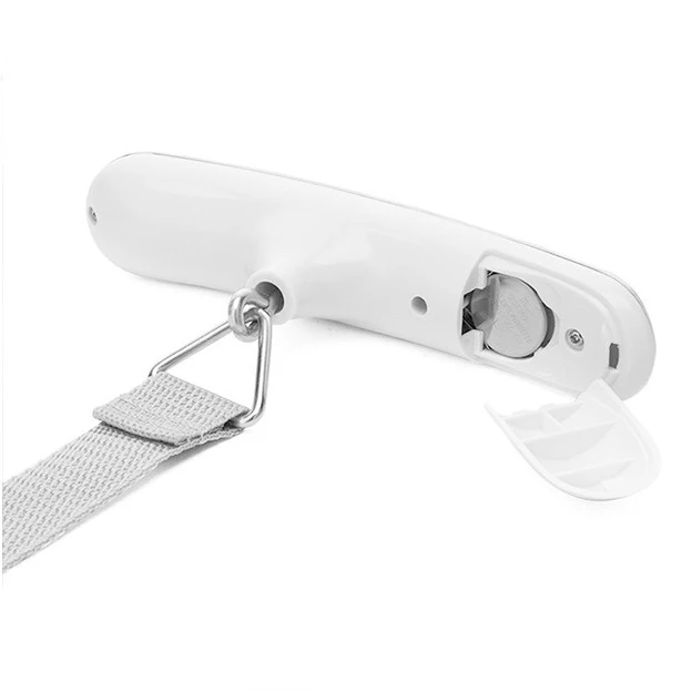 

Direct factory 50kg Travel Bags Luggage Hand Scale Hanging Scale for Suitcase Weighing, White