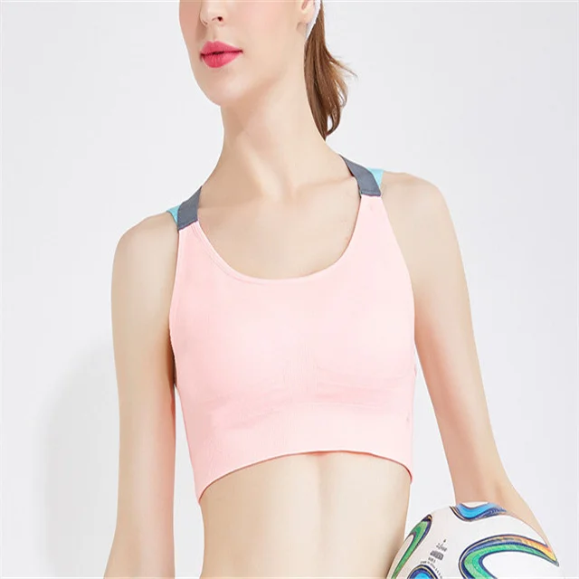 

Padded Underwear Back U collar Women Sexy Sports Bra, 5 colors