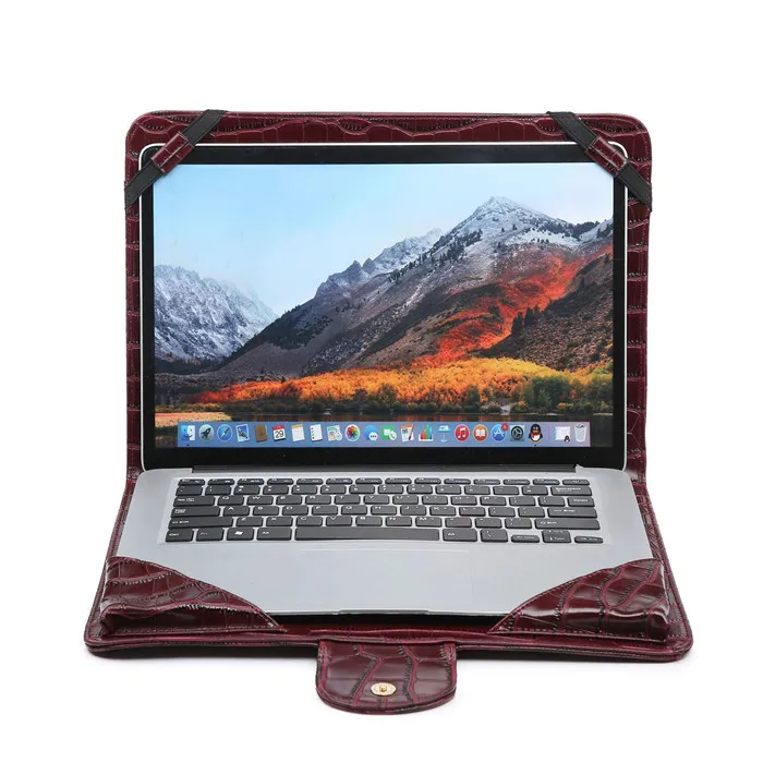 

Factory direct sale High quality fashion tote laptop bags crocodile gents laptop bag