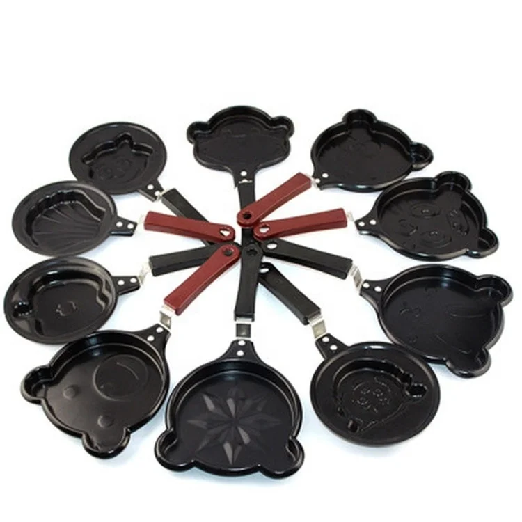 

Hot-Selling High-Quality Egg Mold Pan, Compact, Portable And Mini Egg Frying Pan, As picture show