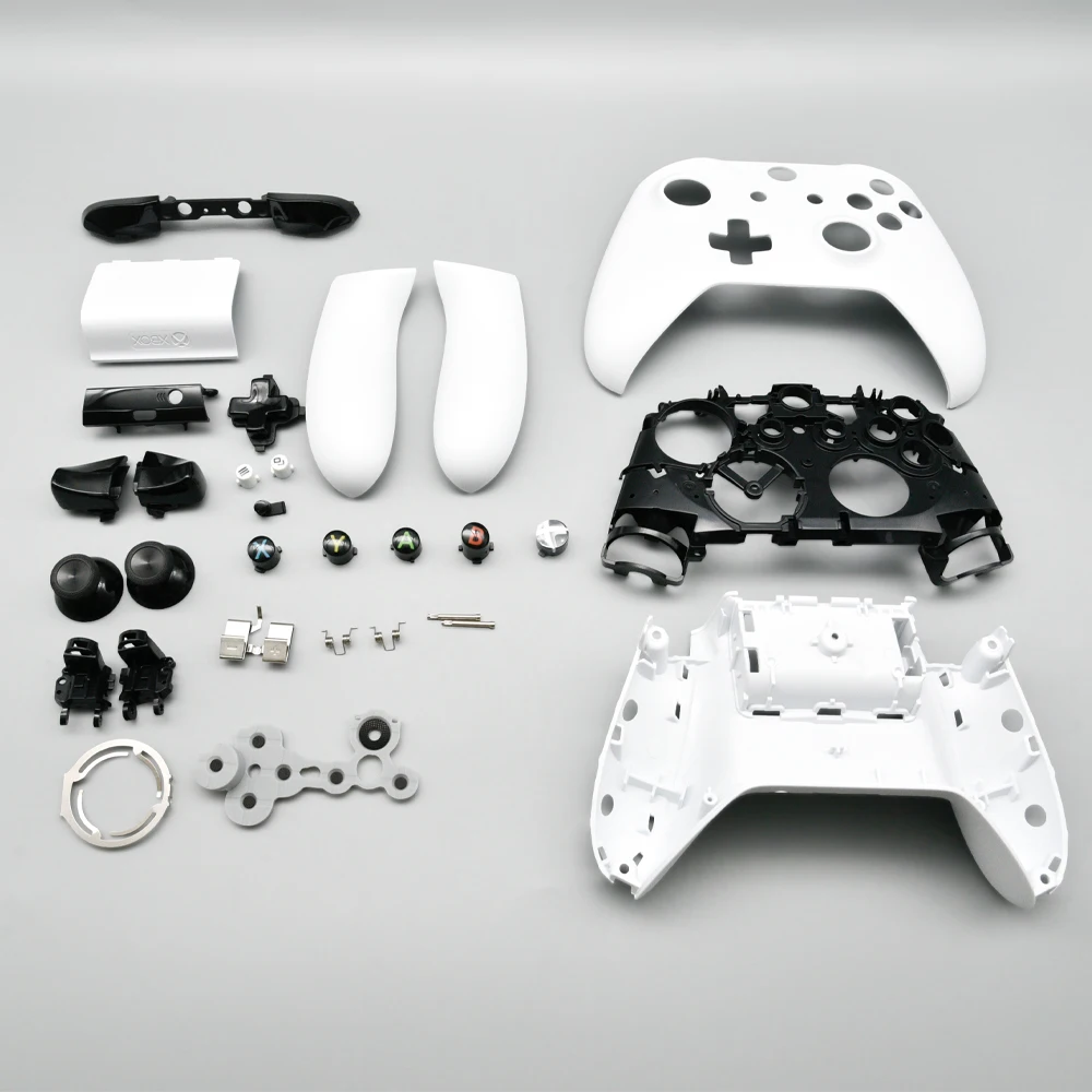 

For Controle Xbox 1 One S Slim Controller Shell Full Set Housing Kit Case Replacement Parts