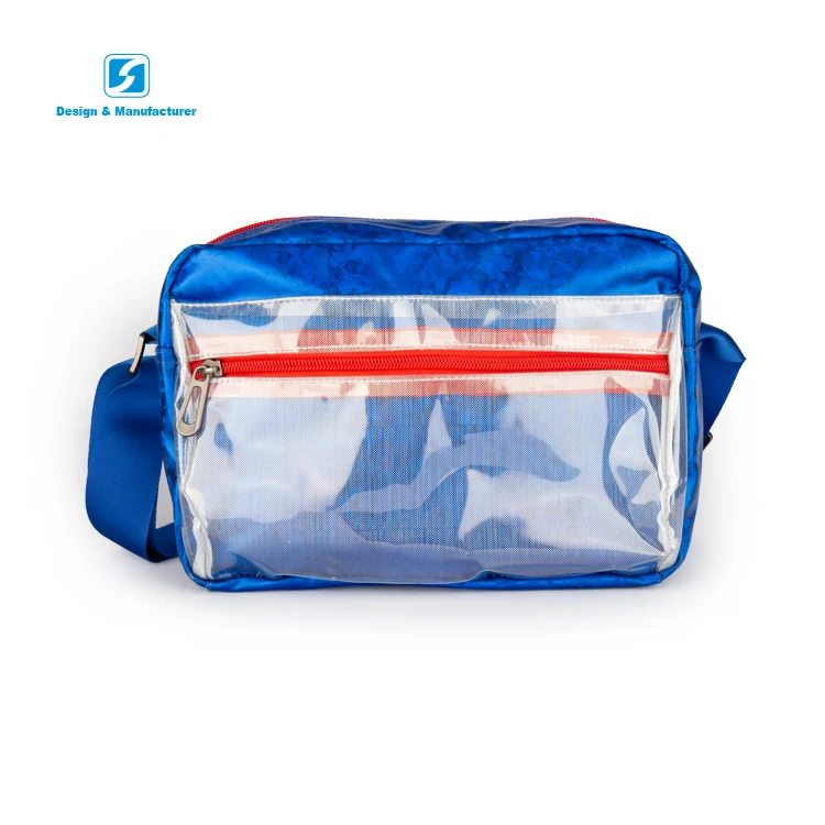 

Newest stylish waterproof travel use portable carring messenger bag, Blue