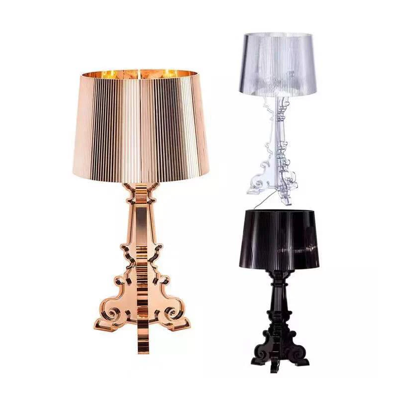 Classical Ghost Acrylic Table Lamp for Hotel LED Bedroom Living Room Bedside Lamp Shade Table Light Night