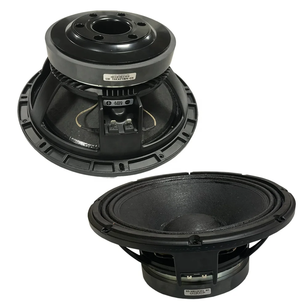

12 Inch 8 ohm rcf Type MB12X351 mid bass powerful professional audio subwoofer speaker woofer use for small bar entertainment