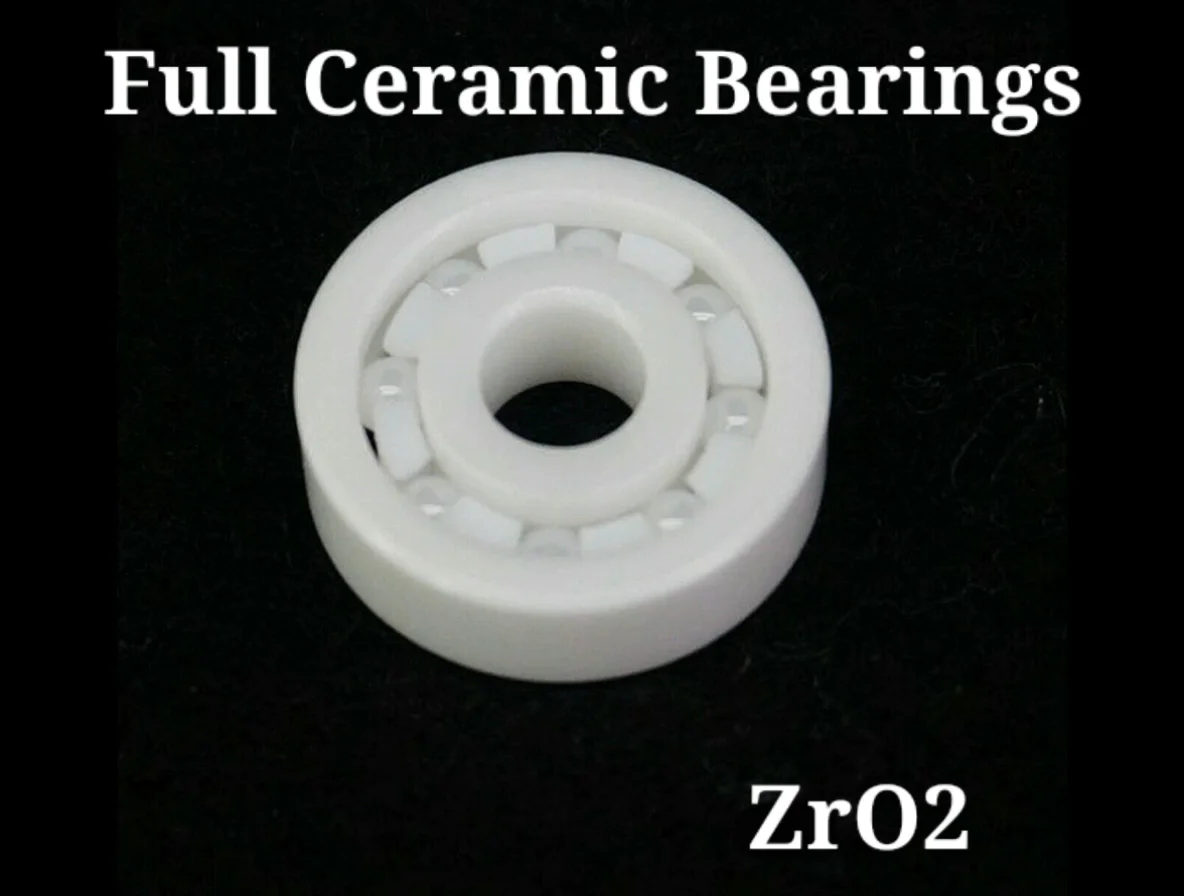 6000-2RS  ZrO2-Si3n4     Full Ceramic Bearing SRL Grease 