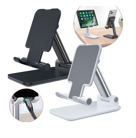 

10 Years Manufacturer Deskotp Mount Plastic Mobile Stand Holder Foldable Phone Stand For Mobile Phone
