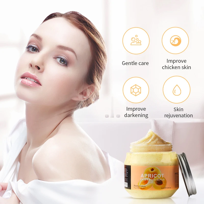 

Gmpc Iso Exfoliating Coconut Milk Face Scrub Cream Private Label Whitening Facial Scrub Cream