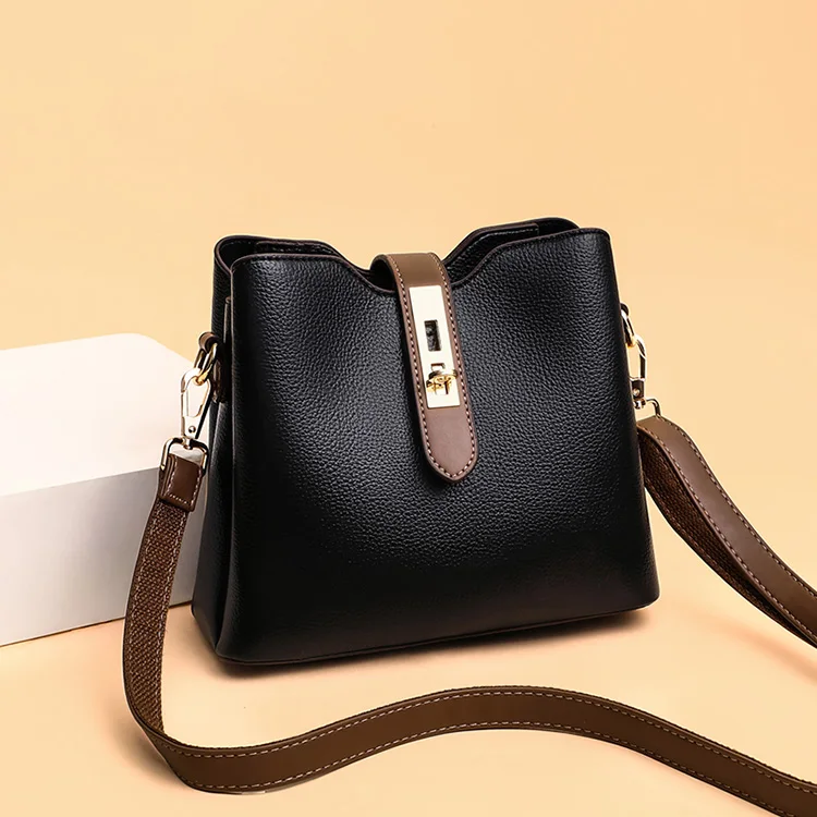 

Viney Adjustable Wholesale Fashion Bucket Handbags For Women Luxury Tote Bag Leather Bags Women Handbags Ladies
