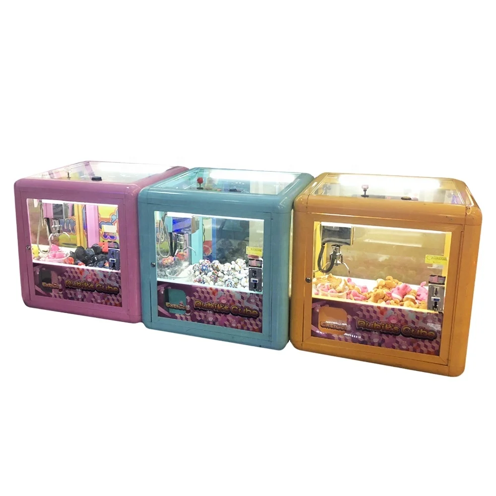 

2021 best price toy crane magic cube claw machine for shopping mall
