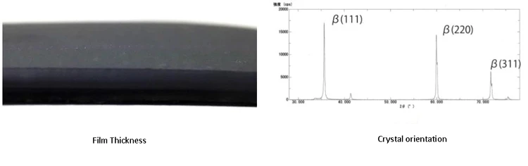 SiC coating processing on graphite surface MOCVD susceptors