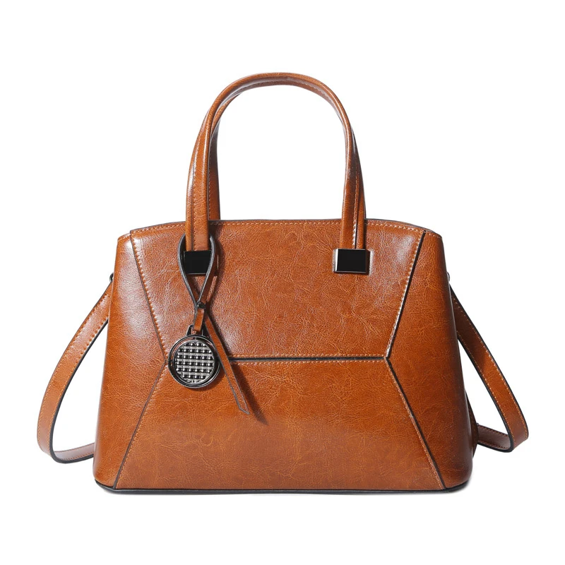 

Woman Leather shoulder tote bag Hand Bags