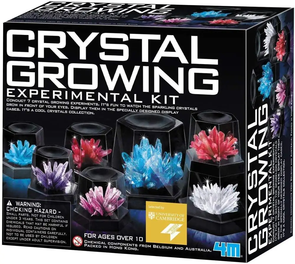 
Easy DIY STEM Toys Lab Experiment Specimens Crystal Growing Science Experimental Kit 
