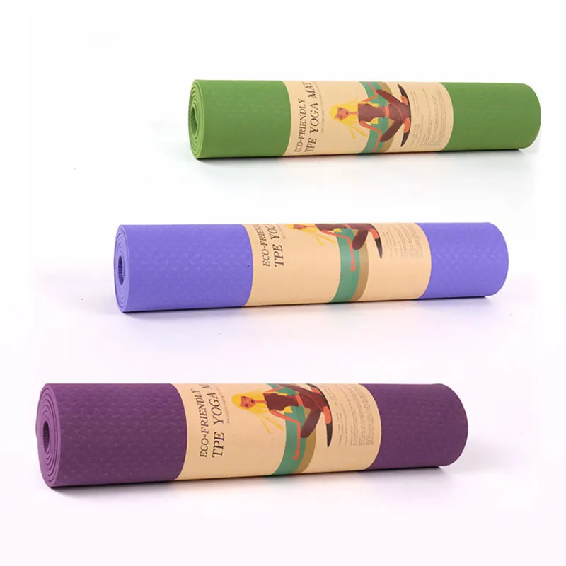 

Fitness Organic Pilates Custom Logo High Quality Natural Eco Kid Yoga Mat Supplier, Customized color
